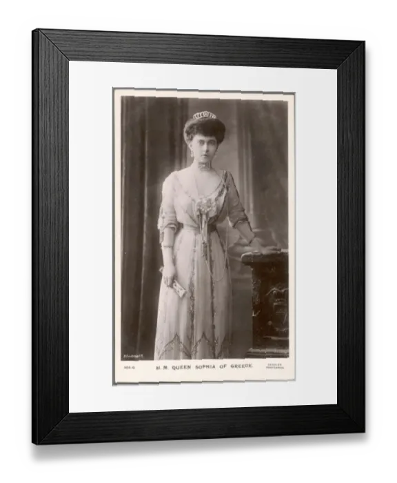 Framed Print : Queen Sophie of Greece Framed Print : Queen Sophie of Greece