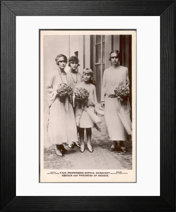 Framed Print : Margaret  /  Greek  /  Sisters