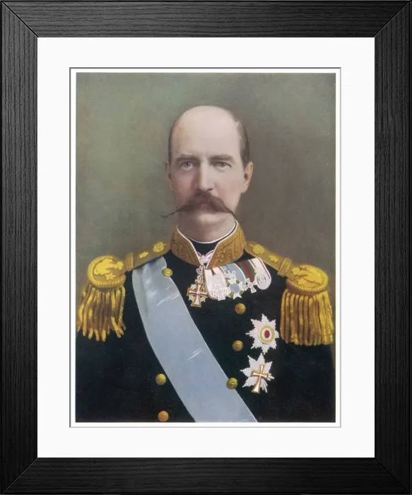Framed Print : George I / Greece / 1901 Framed Print : George I / Greece / 1901