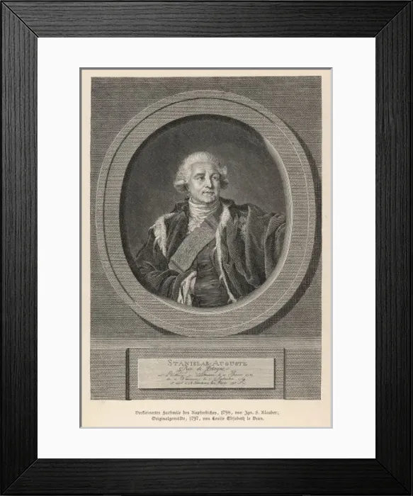 Framed Print : Stanislaw Ii / Polish Framed Print : Stanislaw Ii / Polish