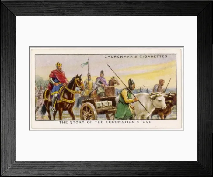 Framed Print : Coronation / Stone Stolen Framed Print : Coronation / Stone Stolen