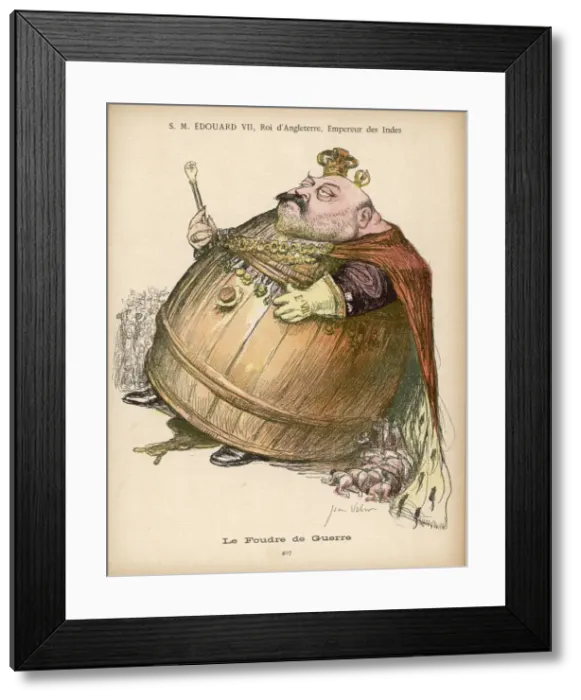 Framed Print : Edward Vii / Beurre 1901 Framed Print : Edward Vii / Beurre 1901