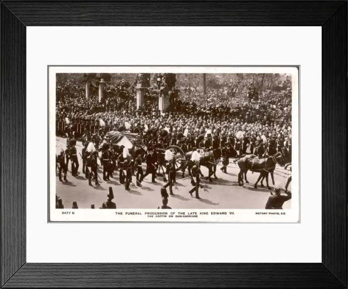 Framed Print : Edward Vii / Funeral Framed Print : Edward Vii / Funeral