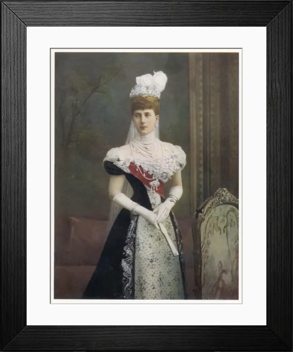 Framed Print : Alexandra / Royalties 1901 Framed Print : Alexandra / Royalties 1901