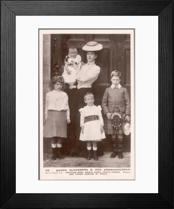 Framed Print : Alexandra / Grandchildren Framed Print : Alexandra / Grandchildren