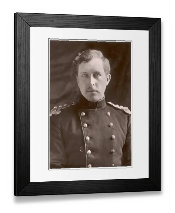 Framed Print : Albert I / Belgium / Postcd Framed Print : Albert I / Belgium / Postcd