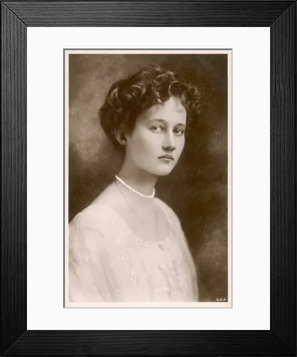Framed Print : Charlotte / Duchess Luxemb Framed Print : Charlotte / Duchess Luxemb