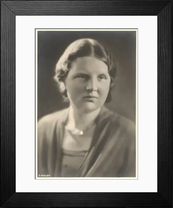 Framed Print : Juliana / Dutch / 1935 Framed Print : Juliana / Dutch / 1935