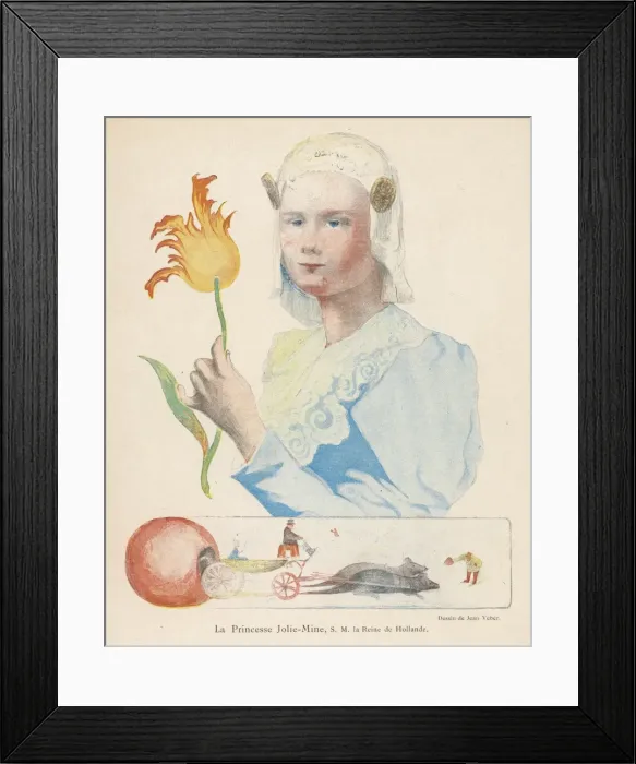 Framed Print : Wilhelmina / Dutch / Veber Framed Print : Wilhelmina / Dutch / Veber