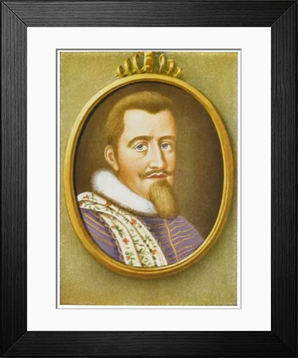 Framed Print : Christian Iv / Danish Roya Framed Print : Christian Iv / Danish Roya