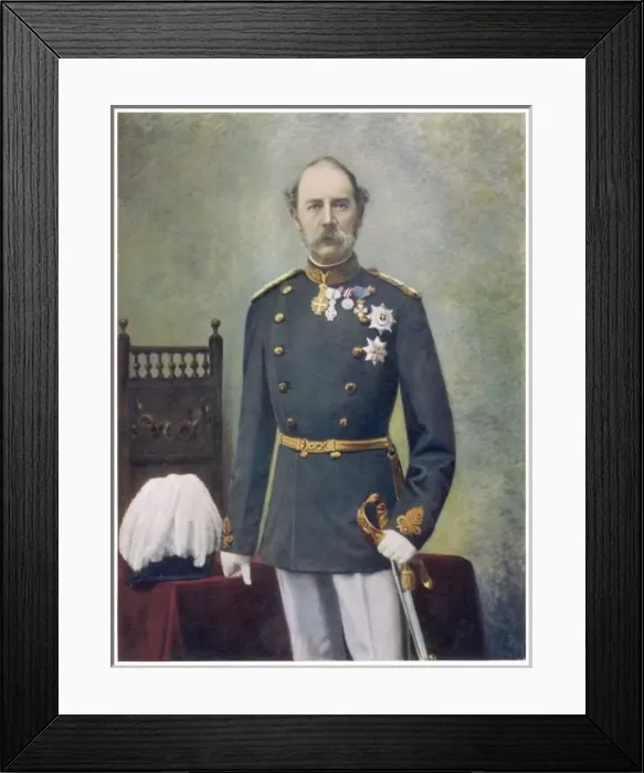Framed Print : Christian Ix / Danish Roya Framed Print : Christian Ix / Danish Roya