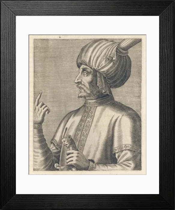 Framed Print : Esmail I / Iran / Thevet Framed Print : Esmail I / Iran / Thevet