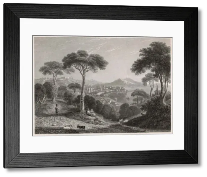 Framed Print : Naples / Bay / Vesuvius Framed Print : Naples / Bay / Vesuvius