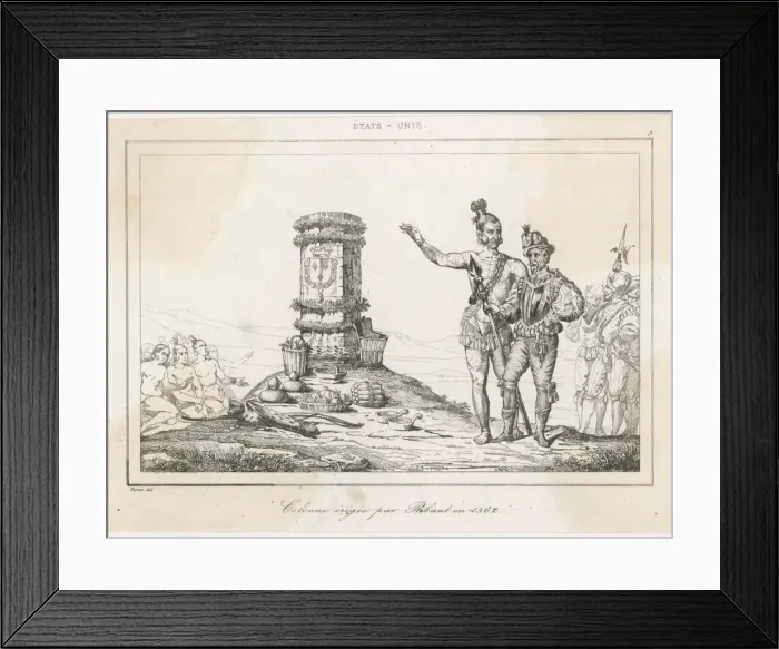 Framed Print : America / Ribaults Column Framed Print : America / Ribaults Column