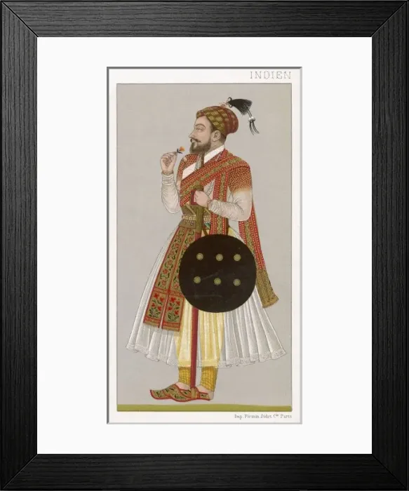 Framed Print : Shah Soliman / Indian / Cost Framed Print : Shah Soliman / Indian / Cost