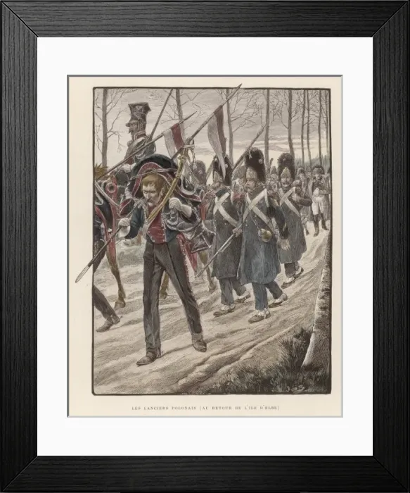 Framed Print : Polish in French Service Framed Print : Polish in French Service