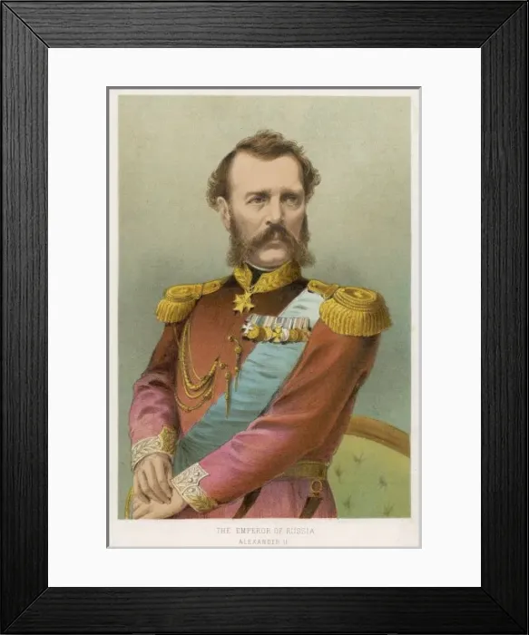 Framed Print : Tsar Alexander II Framed Print : Tsar Alexander II