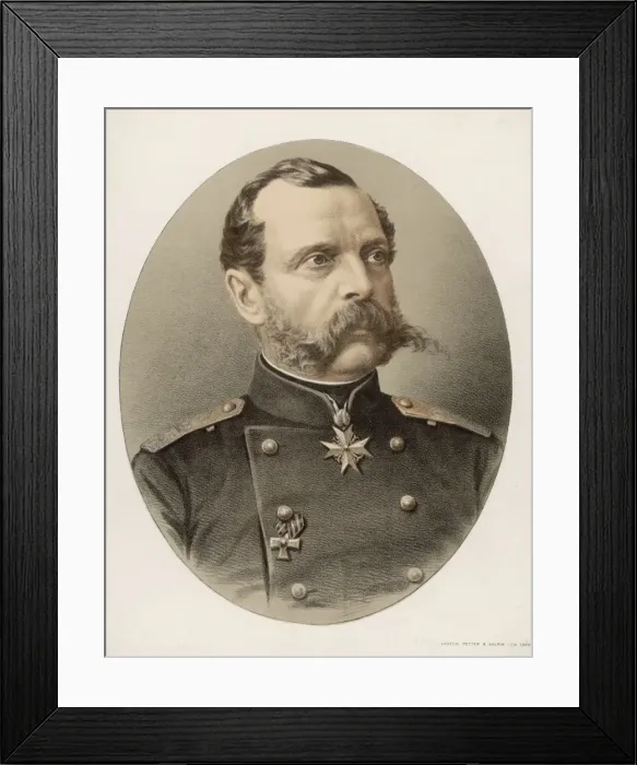 Framed Print : Tsar Alexander Ii / Col Li Framed Print : Tsar Alexander Ii / Col Li