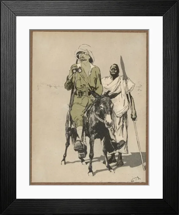 Framed Print : French Arms Africa Framed Print : French Arms Africa