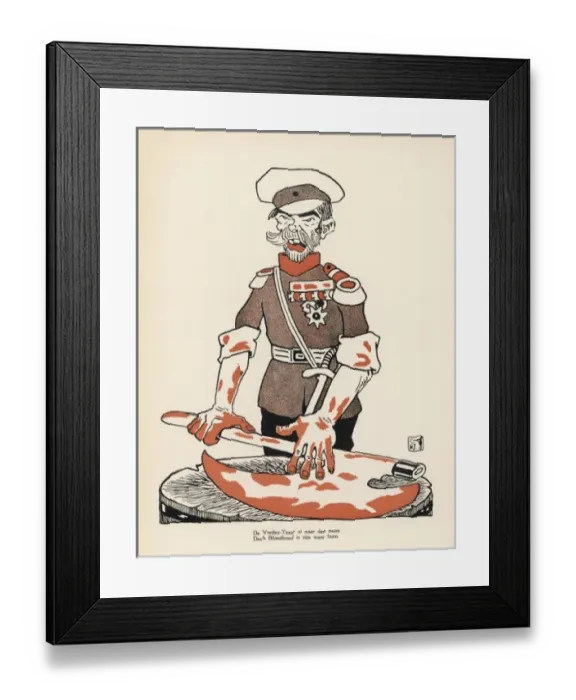 Framed Print : Nicolas Ii / Oorlog 1914 Framed Print : Nicolas Ii / Oorlog 1914