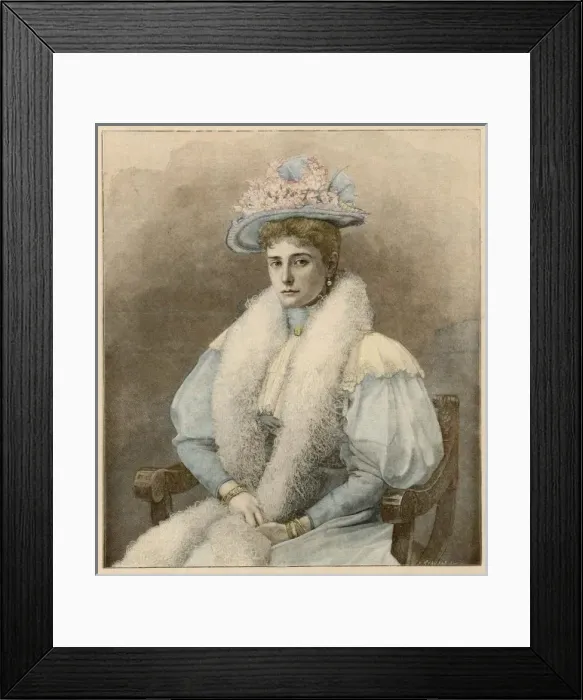 Framed Print : Alexandra / Pj 1896 Framed Print : Alexandra / Pj 1896