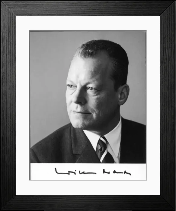 Framed Print : Willy Brandt Framed Print : Willy Brandt