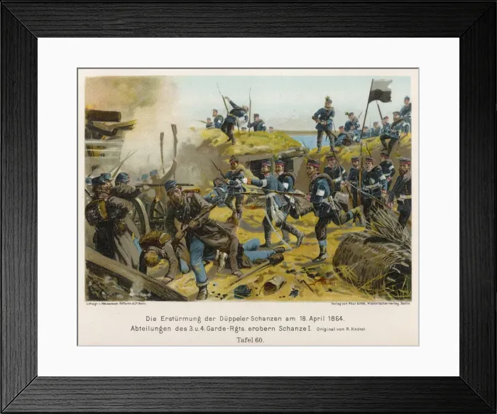 Framed Print : Danish-Prussian War Framed Print : Danish-Prussian War