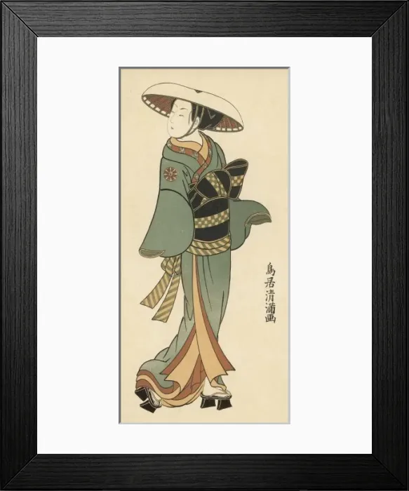 Framed Print : Male Actor as Female Framed Print : Male Actor as Female