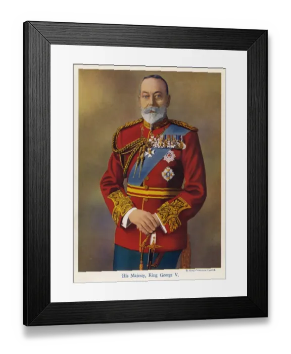 Framed Print : George V / Jubilee / 1935 Framed Print : George V / Jubilee / 1935