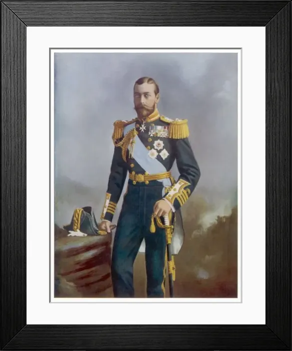 Framed Print : George V / Royalties 1901 Framed Print : George V / Royalties 1901