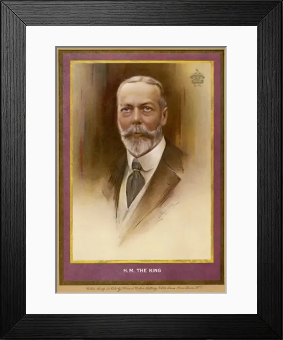 Framed Print : King George V Framed Print : King George V