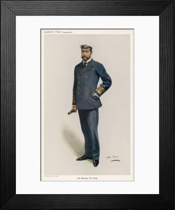 Framed Print : George V / Vfair 1911 Framed Print : George V / Vfair 1911