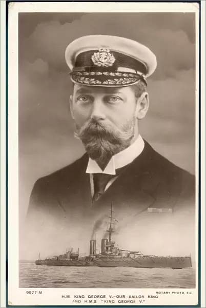 George V  /  Postcard Sailor