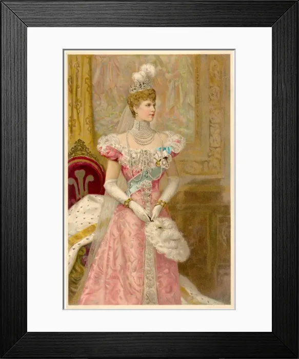 Framed Print : Queen Mary 1902 Framed Print : Queen Mary 1902