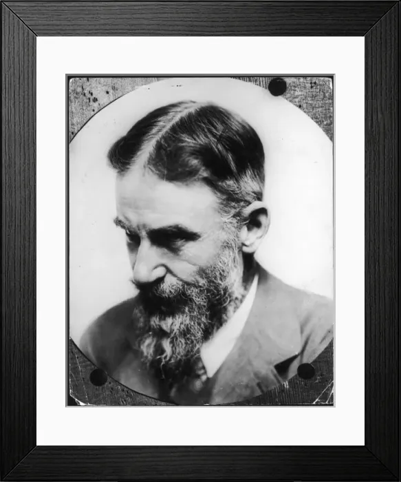 Framed Print : George Bernard Shaw Framed Print : George Bernard Shaw