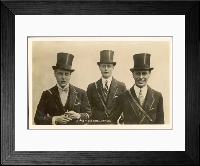 Framed Print : Edward Viii / Brothers Framed Print : Edward Viii / Brothers