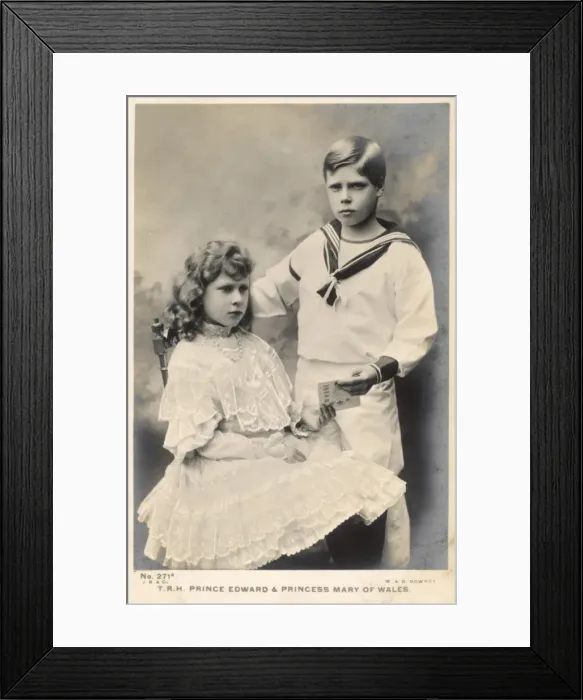 Framed Print : Edward Viii / Sister Mary Framed Print : Edward Viii / Sister Mary