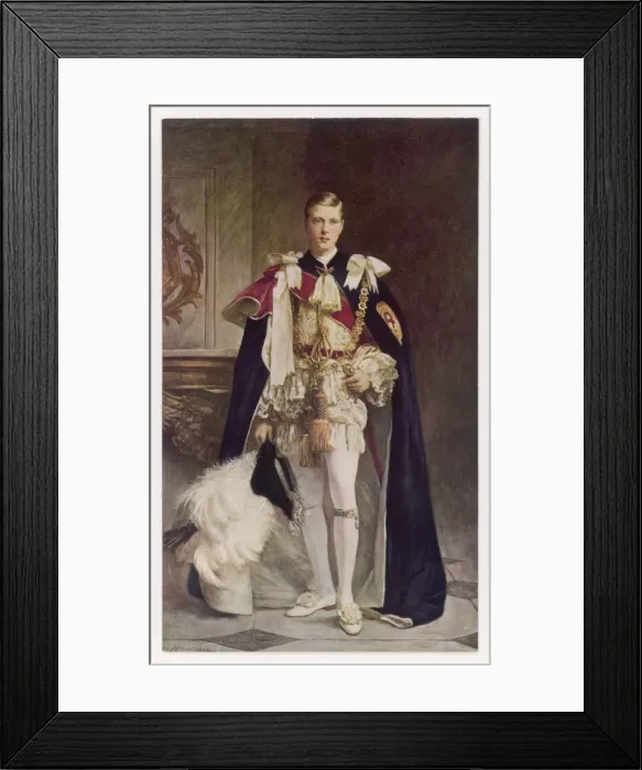 Framed Print : Edward Viii / Pow Regalia Framed Print : Edward Viii / Pow Regalia