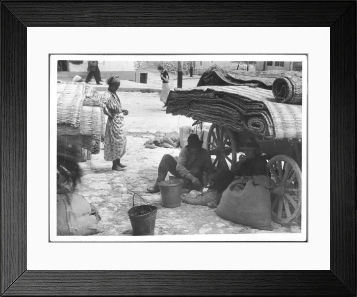 Framed Print : Social / Romanian Mats Framed Print : Social / Romanian Mats