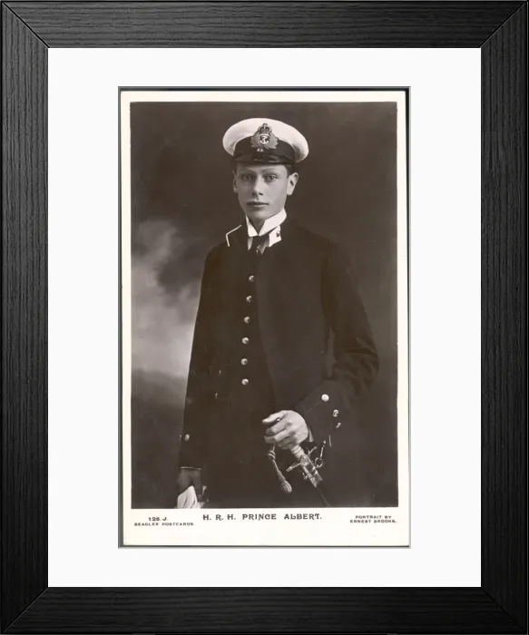 Framed Print : George Vi / E Brooks Framed Print : George Vi / E Brooks