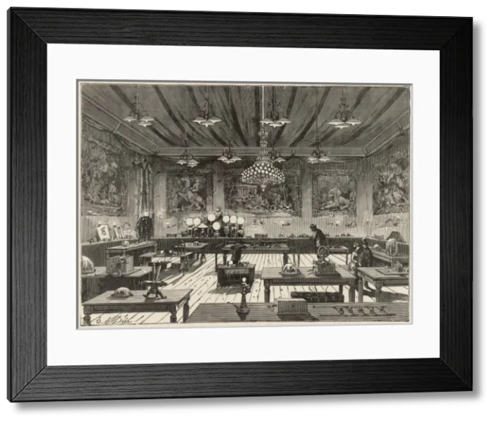 Framed Print : Edison / Paris Exposition Framed Print : Edison / Paris Exposition
