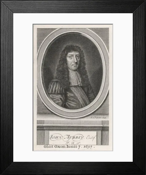 Framed Print : John Aubrey