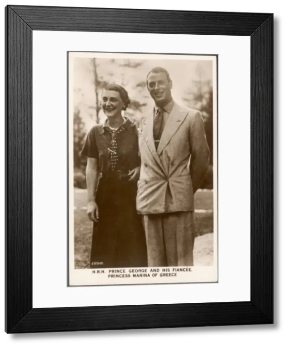 Framed Print : Kent / George / Marina 1934 Framed Print : Kent / George / Marina 1934