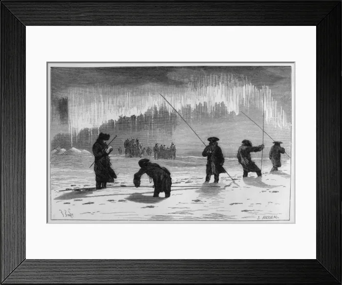 Framed Print : Maupertuis in Lapland Framed Print : Maupertuis in Lapland