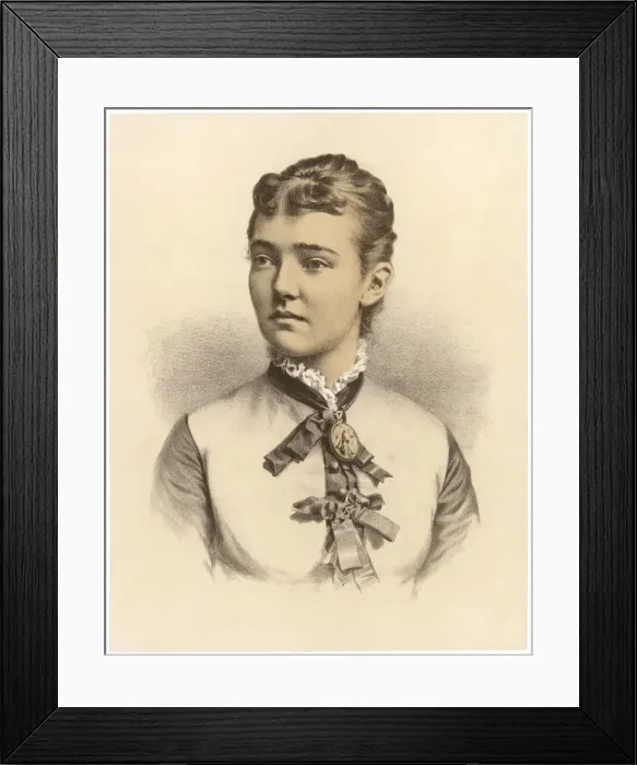 Framed Print : Connaught / Louise / Litho Framed Print : Connaught / Louise / Litho