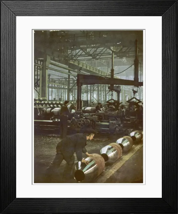 Framed Print : German Arms Factory 1943 Framed Print : German Arms Factory 1943