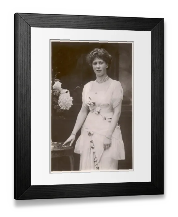 Framed Print : Lascelles / Mary / Smiling Framed Print : Lascelles / Mary / Smiling