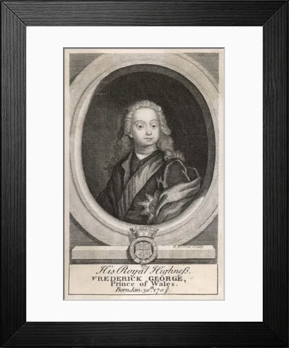 Framed Print : Wales / Frederick / Vertue Framed Print : Wales / Frederick / Vertue