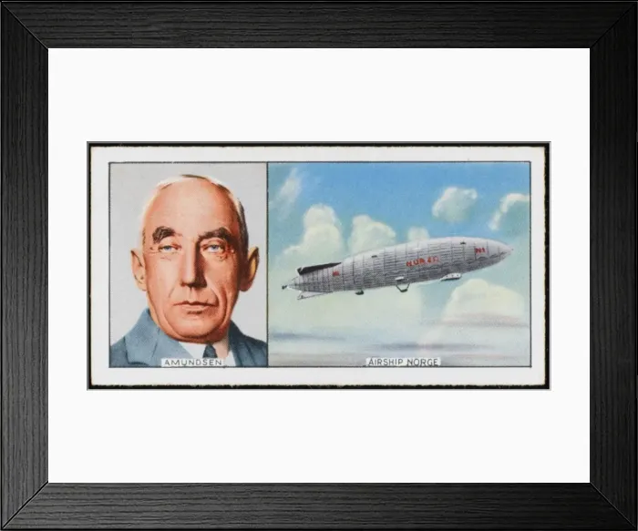 Framed Print : Amundsen / Airship Norge Framed Print : Amundsen / Airship Norge