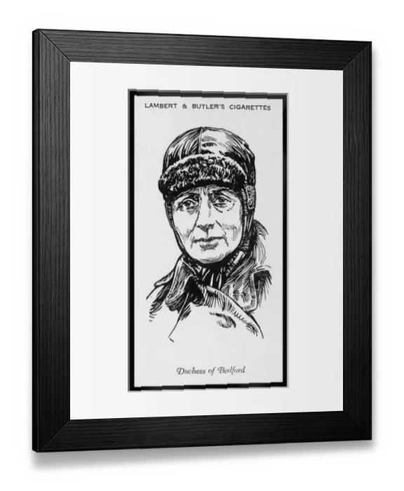 Framed Print : Bedford / Duchess / Cig Card Framed Print : Bedford / Duchess / Cig Card